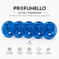 Set da 5 Fresco Mare | Profumatore Adesivo Profumello 5 Mesi